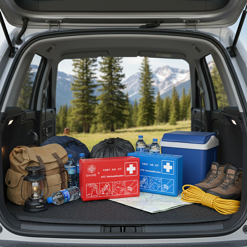 Automotive Safety First Aid Bag DIN13164