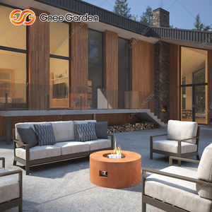 Mesa para fogatas de gas-Calefacción exterior moderna con llama ajustable - Product Image 5