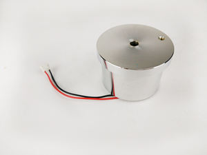 قفل كهرومغناطيسي مغناطيسي كهربائي بباب واحد 12 فولت 24 فولت تيار مستمر للتحكم في الوصول بشكل دائري 50 Force - Product Image 6