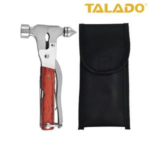 Marteau de sécurité compact pour voiture avec brise-vitre, pinces, couteau, tournevis pour utilisation en cas d'urgence - Product Image 1