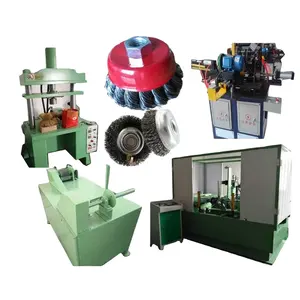 Steel Wire/Brass Wire Wheel Brush making machine