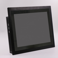 Intel-procesador i5 quad core de 15 pulgadas, panel pc IP65 con amplio voltaje