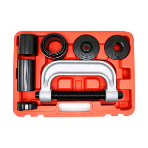 Podofo 10 pièces Outil extracteur et installateur universel robuste pour rotule de direction automobile, Outil de démontage de rotule 4 en 1, Adaptateurs pour véhicules à 4 roues motrices - Product Image 2