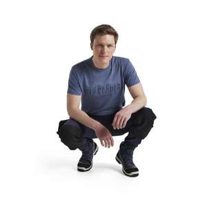 BLAKLADER - 199816448699C152 Craftsman <b>trousers</b> 4-way stretch X1900 Dark <b>navy</b>/Black - EAN 7330509686409 <b>WORK</b> <b>TROUSERS</b> - Product Image 4