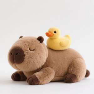 Lovely Soft <strong>Stuffed</strong> Animals Plush <strong>Toy</strong> Sleep In Capybara And Duck <strong>Stuffed</strong> Plush <strong>Toys</strong> - Product Image 5