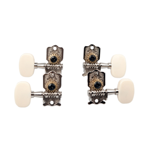 NAOMI 2L 2R 4 Dây <span class=keywords><strong>Guitar</strong></span> <span class=keywords><strong>String</strong></span> Chỉnh Chốt Tuners Đầu Máy Mở Bánh Ukulele Bộ Phận & Phụ Kiện - Product Image 1