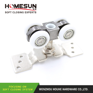 Cierre suave colgando puerta corredera Hardware de amortiguador con carril de la pista - Product Image 2