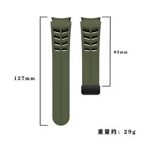 Eraysun rapido adattamento morbido cinturino magnetico in Silicone per Samsung <span class=keywords><strong>Galaxy</strong></span> Watch 6 classico 47mm 43mm 6/5/4 senza spazi vuoti braccialetto sportivo - Product Image 3