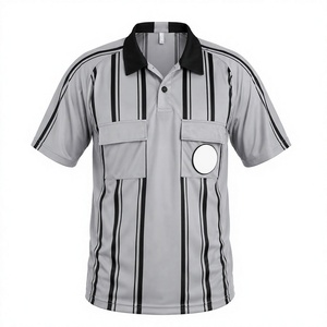 Venta Directa de Fábrica - Jersey de Árbitro de la Mejor Calidad con Diseño Personalizado, Nuevo Jersey de Árbitro de Color Sólido en Diferentes Tallas - Product Image 1