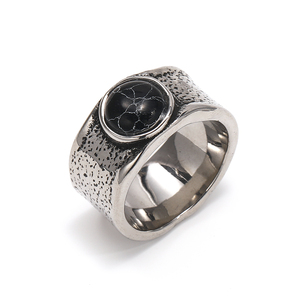 Anillos <span class=keywords><strong>Atila</strong></span> AJ-0217 de Acero Inoxidable Chapado en Oro con Forma de Animal y Piedras Preciosas para Hombre, Joyería Moderna de Estilo Hip Hop Punk para Fiestas - Product Image 5