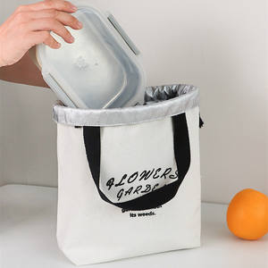 Bolsa Térmica para Almuerzo Fanfan de Lona Aislante, Gran Capacidad con Lámina de Aluminio para Mantener Frescos los Alimentos, para Uso Diario - Product Image 1