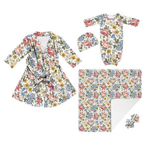 <span class=keywords><strong>Ropa</strong></span> de bebé conjunto de alta calidad de 2021 de 100% de algodón de las mujeres traje de mamá y Bebé <span class=keywords><strong>Ropa</strong></span> aceptar OEM cómodo bebé traje de <span class=keywords><strong>baño</strong></span> - Product Image 2