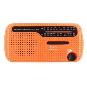 Lámpara de Camping Súper Brillante, Generador Solar Recargable, Radio AM/FM de Manivela con Banco de Energía USB y Linterna SOS - Product Image 2
