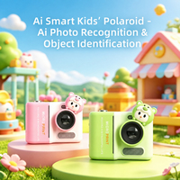 Appareil photo numérique pour enfants avec vidéo HD et double objectif, cadeau d'anniversaire pour garçons et filles de 4 à 6 ans