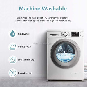 Protecteur <span class=keywords><strong>de</strong></span> matelas éponge imperméable, hypoallergénique, résistant à l'eau, vente en gros, fabriqué en chine, <span class=keywords><strong>amazon</strong></span> - Product Image 6