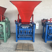 Équipement de fabrication de briques creuses sans cuisson, machine à briques en béton, machine à briques creuses à formation unique