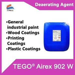 Déaérateur TEGO <span class=keywords><strong>Airex</strong></span> 902 W pour revêtements aqueux, agent antifoam silicone pour encre UV, additif déaérateur pour élimination de micro-mousse - Product Image 1