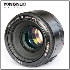 Hot <strong>YONGNUO</strong> YN50mm F1.8 AF MF Large Aperture Fixed Focus Lens YN 50mm F1.8C for Canon <strong>DSLR</strong> FX DX Frame Camera - Product Image 4