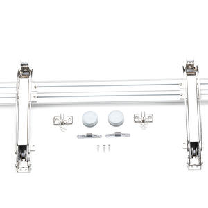 Herrajes para Puertas Correderas de Gabinetes de Piso, con Soporte de Presión Silencioso, para Baño, Cocina, Dormitorio y Hogar - Product Image 1