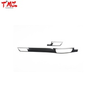 2 pièces de garniture de tableau de bord en plastique imitation carbone, autocollant intérieur pour Mercedes-Benz Classe E 2014-2015 (conduite à gauche et à droite)