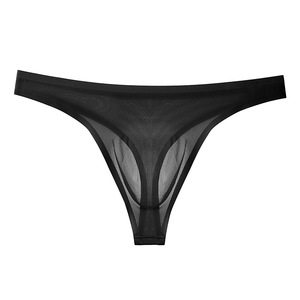 Nylon chuỗi hình ảnh người đàn ông vi đồ lót mở Sexi mô hình trong Mens đồ bơi thong cho nam giới Bikini - Product Image 5