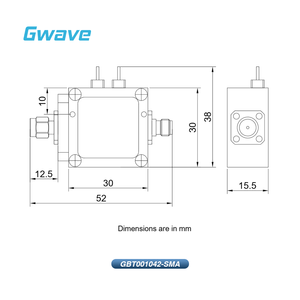 SMA thiên vị TEE <span class=keywords><strong>RF</strong></span> IC mô-đun 10 MHz đến 4.2 GHz Dải tần số 1000mA và 72 Volts DC đánh giá - Product Image 2