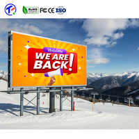 Écran LED extérieur fixe P6 P8 P10 pour affichage vidéo, panneau publicitaire, signalétique, publicité extérieure