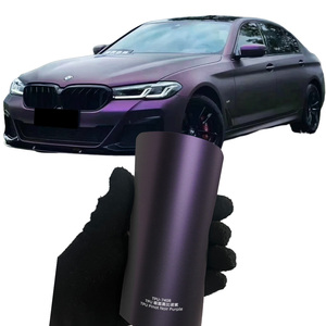 فيلم فينيل TPU ساتان آيس بيري لتغليف السيارات، فيلم فينيل ذاتي الإصلاح لتغيير لون السيارة بالكامل - Product Image 4