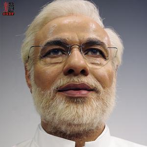 Lebensgroße, Hochrealistische Indische Berühmte Politiker Silikon-Wachsfigur für Sammler - Product Image 6