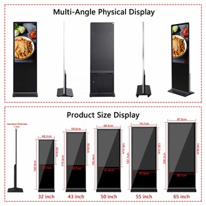 Écran publicitaire LCD de haute qualité avec fonction SDK, 32, <span class=keywords><strong>43</strong></span>, 50, 55, 65 pouces, pour intérieur, avec support au sol, indice de protection IP65 - Product Image 2