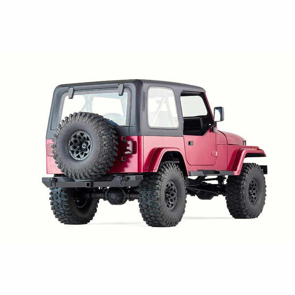 ROChobby FMS1: 10スケールマシガンRCロッククローラーRTRRSレッド4WD 