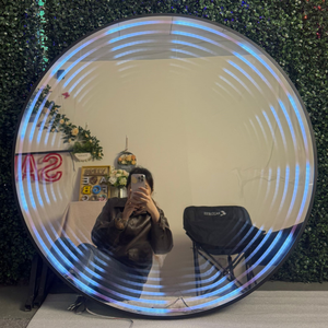 个性化无限镜子标志发光二极管灯箱3D标志户外发光二极管字母标志发光二极管背光品牌标志公司装饰 - Product Image 4