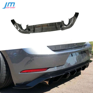 Spoiler Posteriore in Fibra di Carbonio per VW <span class=keywords><strong>Golf</strong></span> 7.5 MK7.5 Standard GTI <span class=keywords><strong>2017</strong></span> 2018 2019, Diffusore Stile Pinna di Squalo - Product Image 1