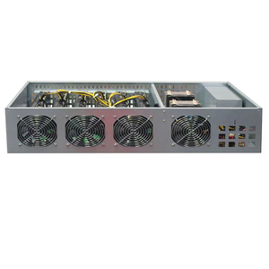 X99 6Plus Motherboard V2.0 mendukung Dual E5 <span class=keywords><strong>CPU</strong></span> DDR4 ECC REG RAM LGA 2011 65mm spasi 6 GPU Aleo papan utama Motherboard X99 - Product Image 3