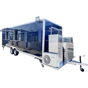 Ho Tdog Chariot de nourriture Ice Cream Van Restaurant Ice Trailer Restaurant Food Truck Cuisine Remorque à vendre Europe Food Trailer - Product Image 2