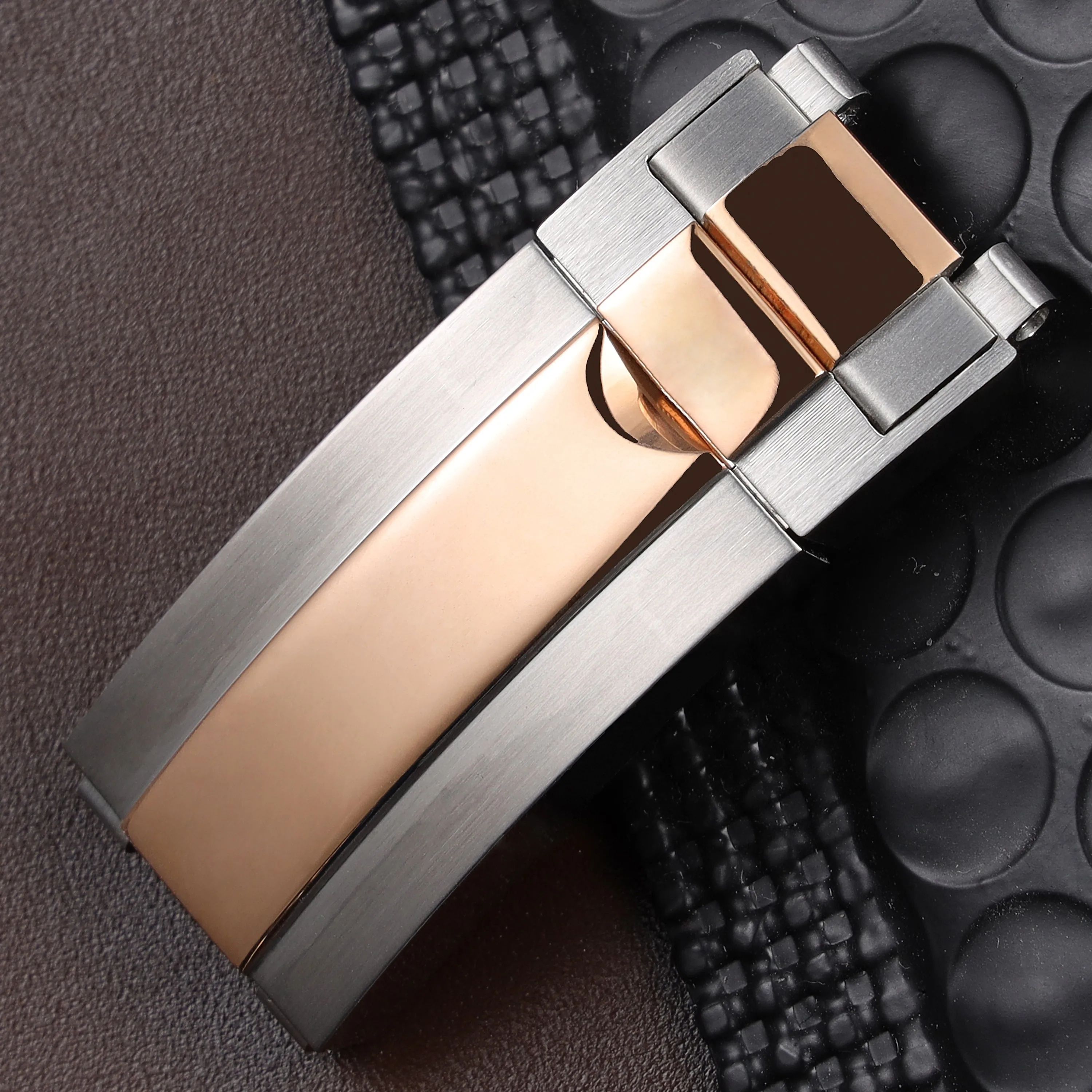 Mid rosegold buckle 9-9mm