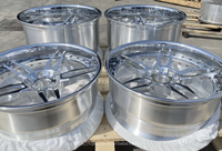 Vente directe d'usine EATOP, jantes forgées personnalisées en chrome à 5 branches, 2 pièces, 18, 19, 20, 21, 22 pouces, pour BMW Infiniti Q50