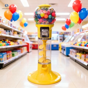 Máquina expendedora de chicles moderna de plástico con pista en espiral para zonas de atracciones en centros comerciales y supermercados - Product Image 4
