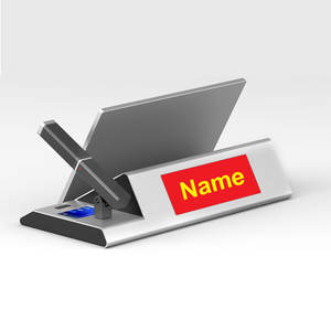 उच्च रिज़ॉल्यूशन 1920*1080 एल्यूमीनियम मिश्र धातु अल्ट्रा पतली 15.6 इंच फोल्डेबल मॉनिटर कार्यालय/मीटिंग रूम के लिए ऑप्स के साथ माइक्रोफोन के साथ माइक्रोफोन के साथ - Product Image 2