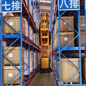 <strong>Very</strong> <strong>Narrow</strong> Aisle Warehouse Rack System Industrial Cold Room Storage Multi-layer Adjustable Heavy Duty Steel Shelves <strong>Units</strong> - Product Image 2