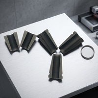 Ancres à coin précontraintes en acier allié SYD YJM13-n pour béton, capacité 1860 MPa, diamètre 12,7 mm/15,24 mm, utilisation pour ancrage permanent