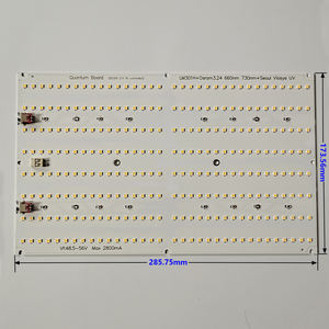 Grow Lights scheda PCB <span class=keywords><strong>Led</strong></span> Samsung controllata separata LM301H 660nm UV IR - Product Image 2