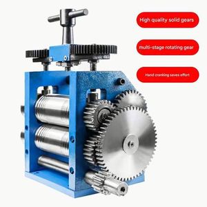 Equipo <span class=keywords><strong>de</strong></span> Fabricación <span class=keywords><strong>de</strong></span> Joyería, Laminadora Manual <span class=keywords><strong>de</strong></span> Alambre <span class=keywords><strong>de</strong></span> Metal para Hacer Pulseras <span class=keywords><strong>de</strong></span> Oro, <span class=keywords><strong>Prensa</strong></span> <span class=keywords><strong>de</strong></span> Alambre con Patrón Semicircular, 18 kg - Product Image 6