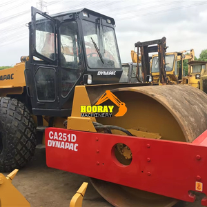 Compacteur routier d'occasion Dynapac CA25D CA251D CA6500D, presque neuf, Dynapac Compactor CA602 CA301 CA251 en stock - Product Image 1