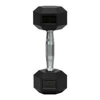 Ensemble d'haltères hexagonales en caoutchouc pour la musculation des bras, entraînement pour homme et femme