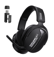 Casque de jeu ONIKUMA GT887 Tri-mode Sans fil BT Filaire Basses profondes Réduction de bruit Confort tout au long de la journée pour PC/PS