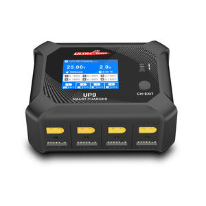 Chargeur RC Ultra Power UP9 4CH <span class=keywords><strong>2022</strong></span>, dernière technologie, vente chaude, chargeur d'équilibrage LiPo 6S, charge rapide, matériau ABS pour voitures RC - Product Image 1