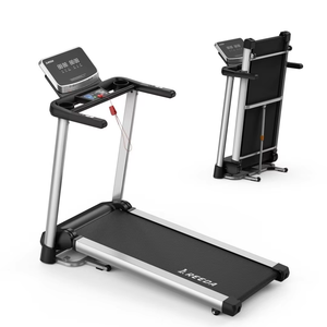 Cinta de correr eléctrica plegable portátil de 3HP con inclinación automática, pantalla LED y monitor de frecuencia cardíaca para fitness en interiores, venta al por mayor - Product Image 1