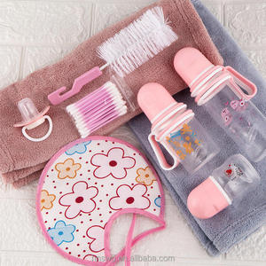 Set de Cepillos para Biberones de Viaje para Recién Nacidos con Biberones Portátiles de Silicona para Alimentar al Bebé - Product Image 3