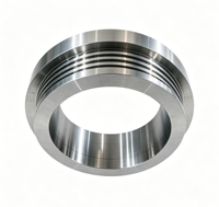 Service de fraisage de grandes brides robustes |   Bride en acier forgé CNC OEM pour les secteurs minier, cimentier et des systèmes sous pression